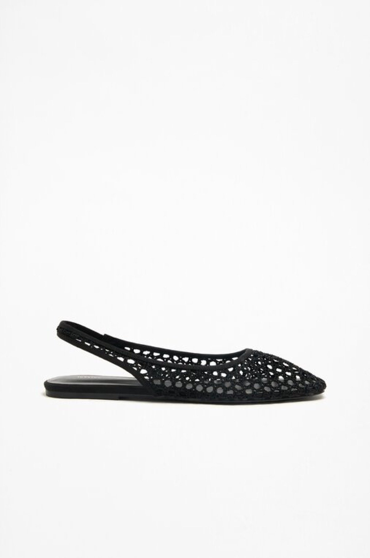 MESH SLINGBACK BALLET FLATS