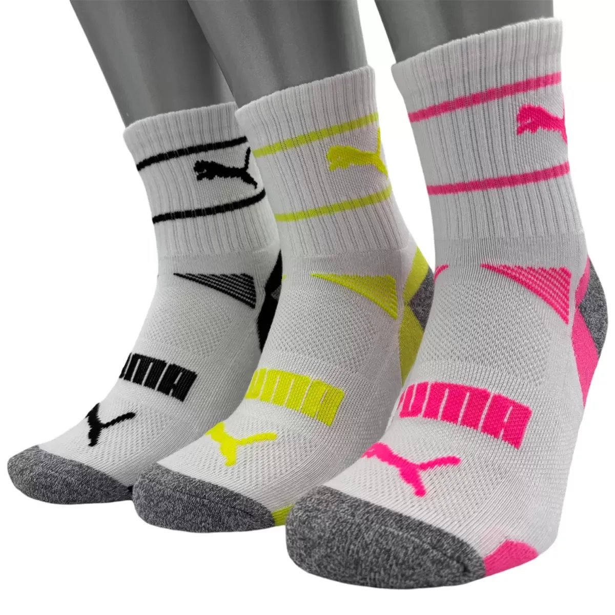 Puma Calcetines para Dama 6 pares Blanco