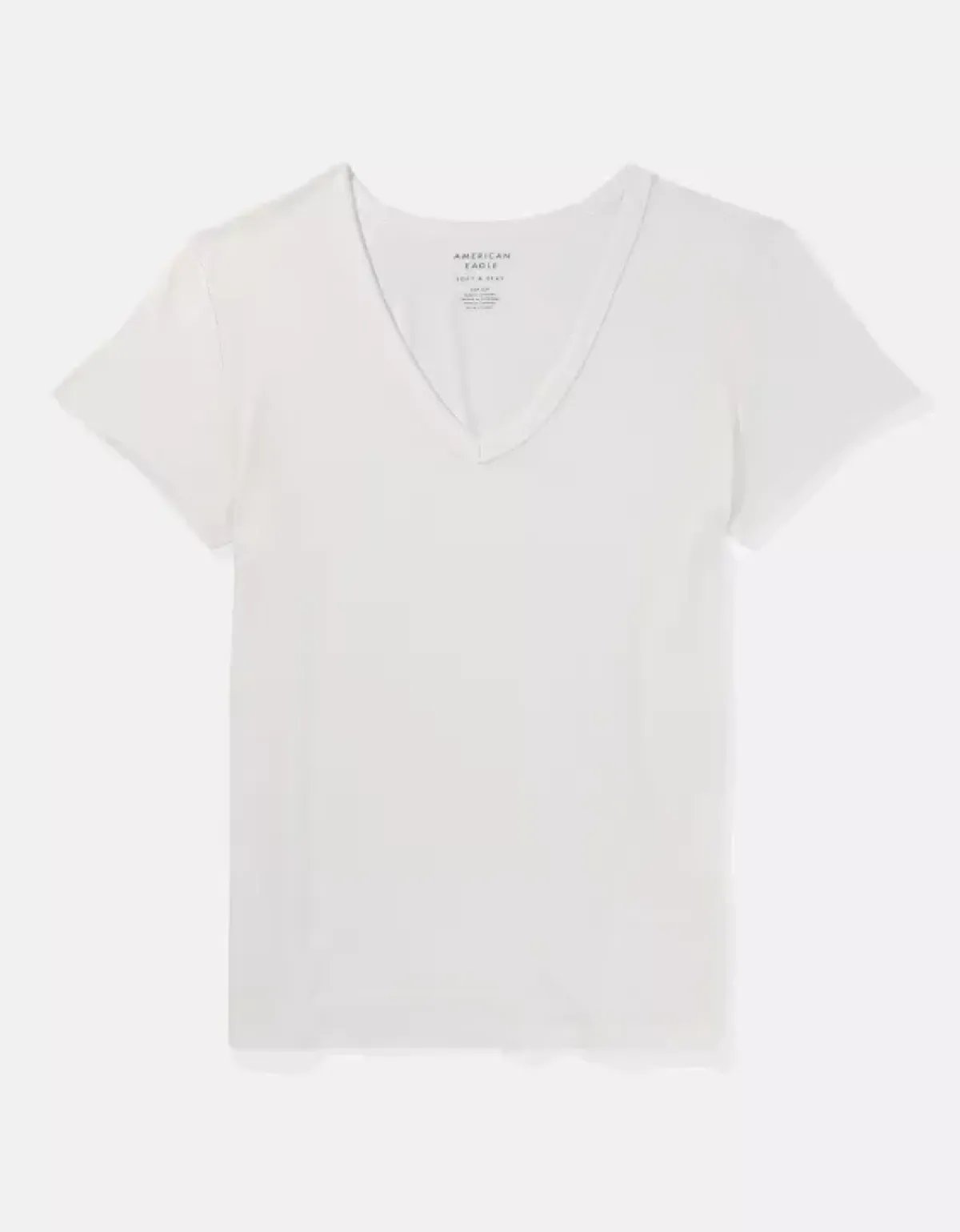 AE Playera Manga Corta con Escote V
